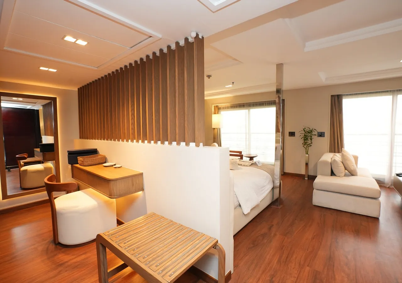 Cabin aboard the Farah Nile Cruise Nile cruise